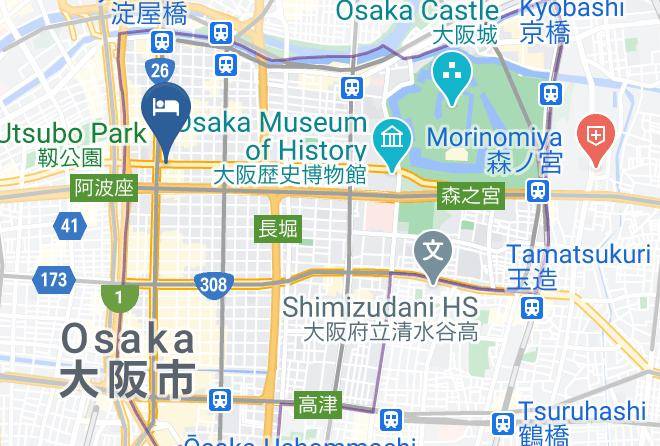 Osaka City Chuo Ward - The St Regis Osaka Maps