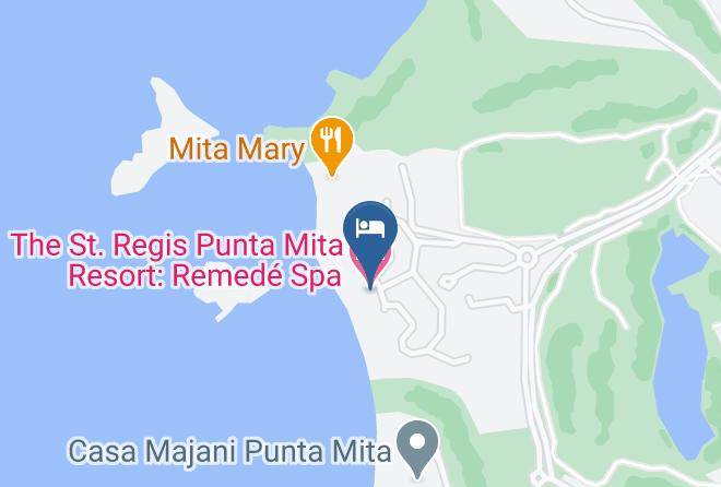 Bahia De Banderas - The St Regis Punta Mita Resort Remede Spa Maps