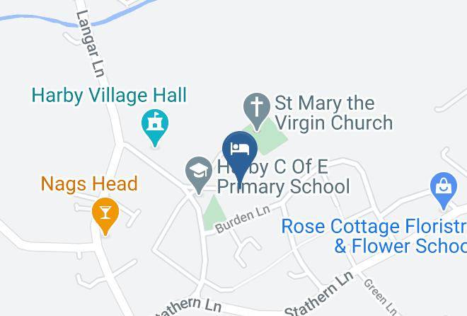 Leicestershire - The Stables At Harby Maps