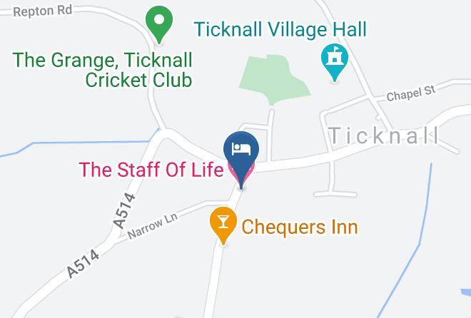 Derbyshire - The Staff Of Life Maps