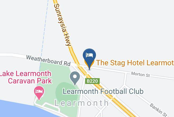 Ballarat - The Stag Hotel Learmoth Maps