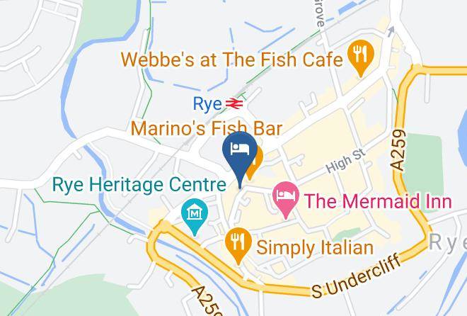 East Sussex - The Standard Inn Maps