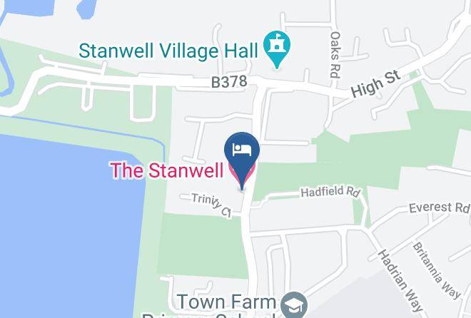 Surrey - The Stanwell Hotel Maps
