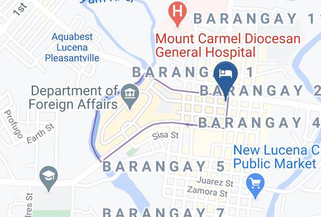 Quezon - The Star Garden Tower Hotel Maps