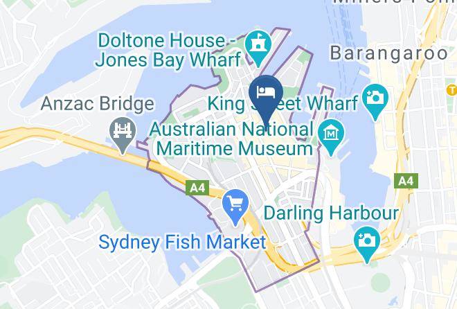 Sydney - The Star Grand Hotel Maps