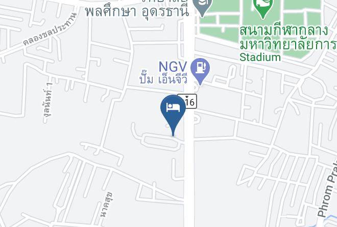 Mueang Udon Thani District - The Star Hotel Maps