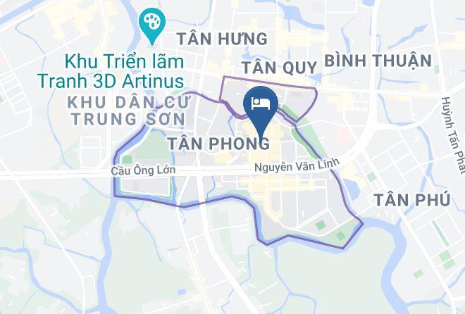 The Star Hotel Map - Ho Chi Minh City - Tan Phong