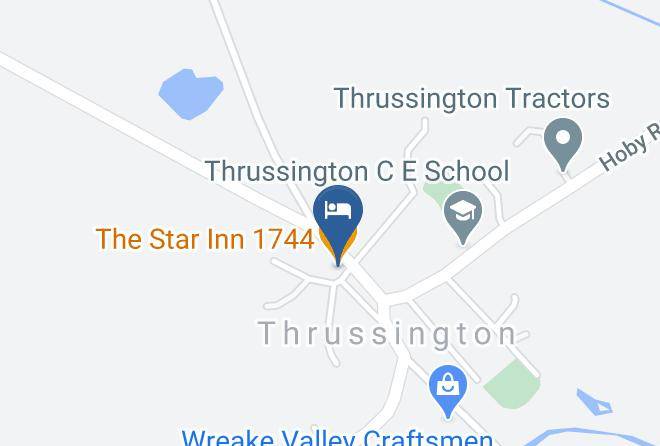 The Star Inn 1744 Map