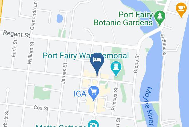 Moyne - The Star Of The West Hotel Maps