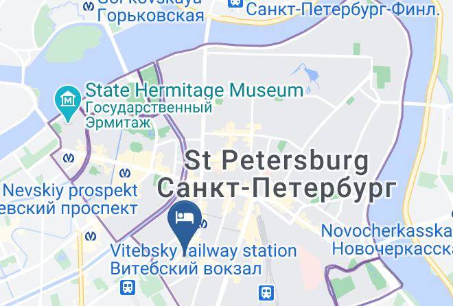 Saint Petersburg - The State Hermitage Museum Official Hotel Maps