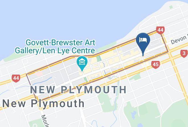 New Plymouth - The State Hotel Maps