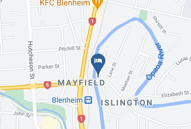 Blenheim - The Station Backpacker Maps