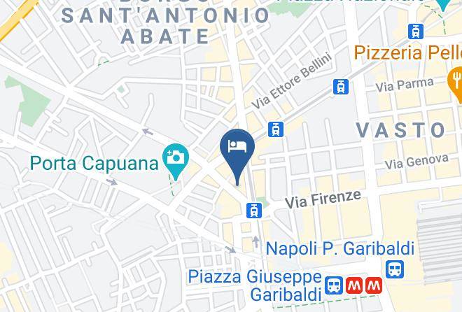 Naples - The Station Napoli B&b Maps