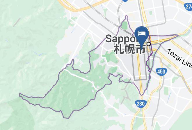 Sapporo City Chuo Ward - The Stay Sapporo Nagomi Maps