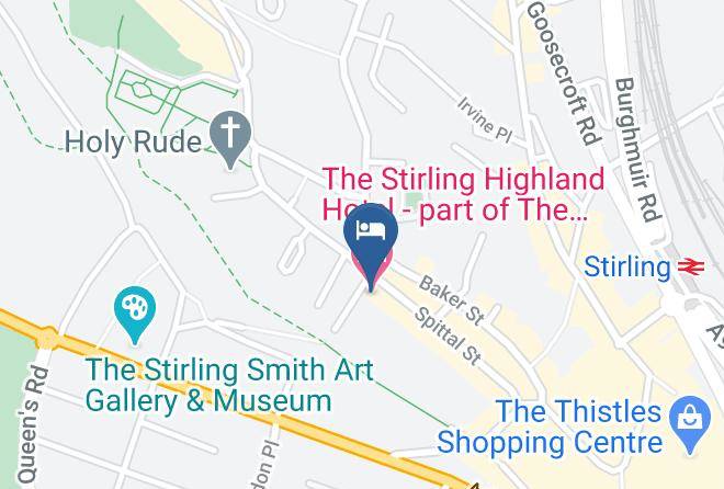 Stirling - The Stirling Highland Hotel Part Of The Cairn Collection Maps