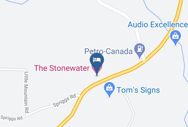 Sunshine Coast - The Stonewater Motel Ltd Maps