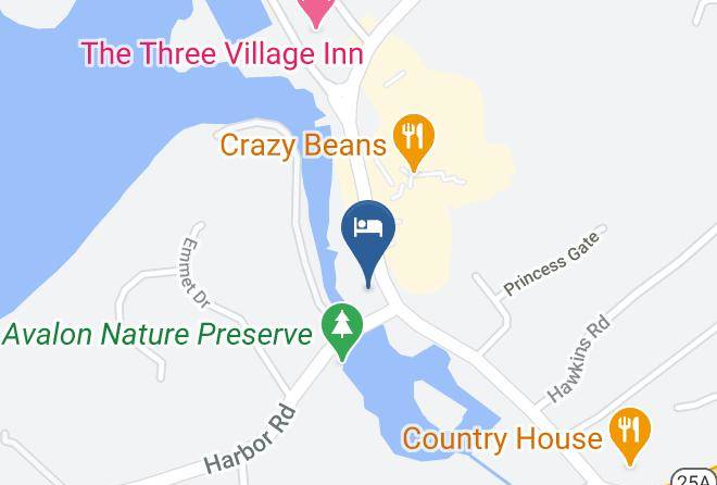 The Stony Brookside Bed & Bike Inn Map