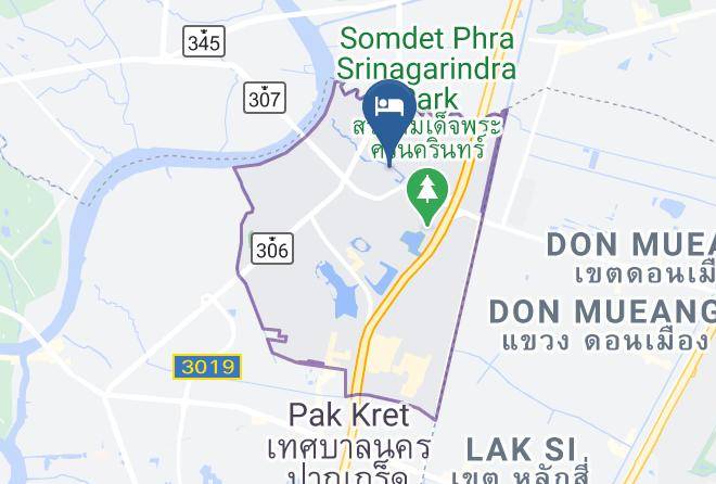 Amphoe Pak Kret - The Stories Resort Maps