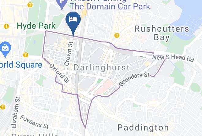 Sydney - The Strand Hotel Maps