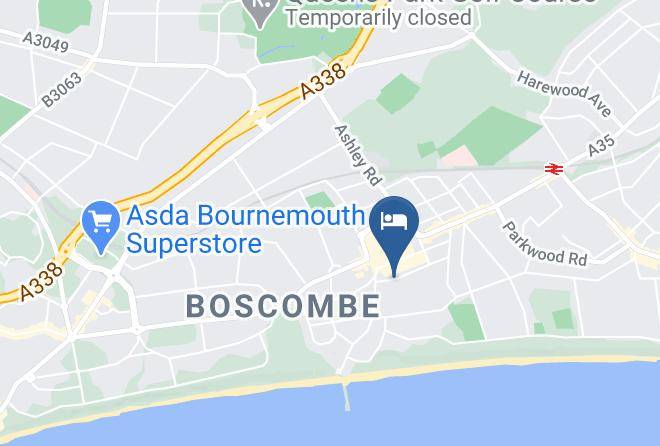 Bournemouth - The Strand Hotel Maps