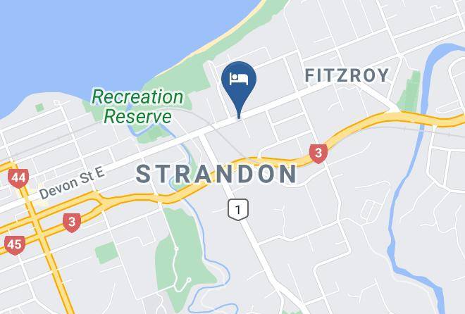 New Plymouth - The Strand Maps