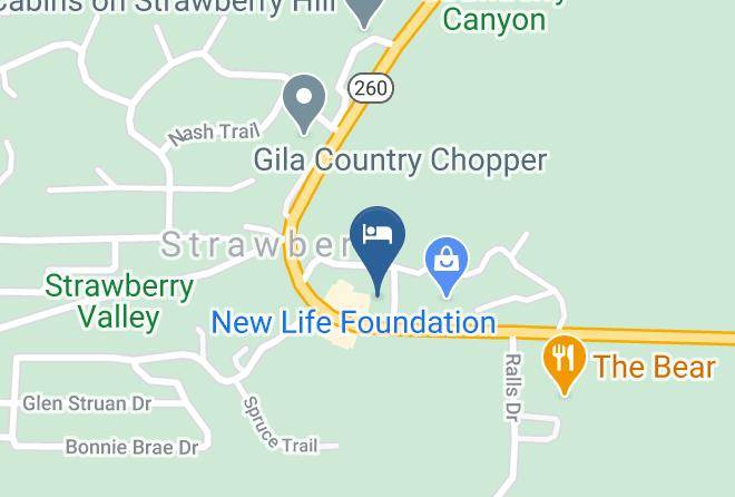 Gila - The Strawberry Inn Maps