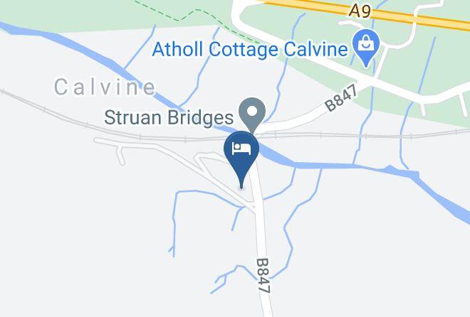 Perth And Kinross - The Struan Inn Maps