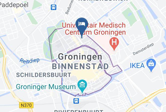 The Student Hotel Groningen Map