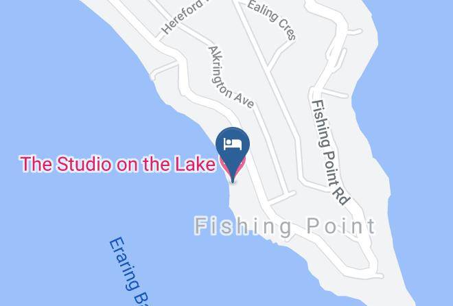 The Studio On The Lake Map