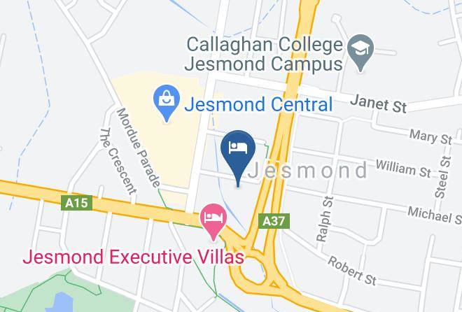Newcastle - The Studios Maps