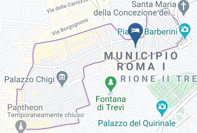 Rome - The Style Hotel Maps