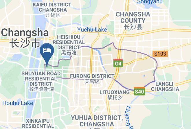 Changsha - The Styling Hotel Maps