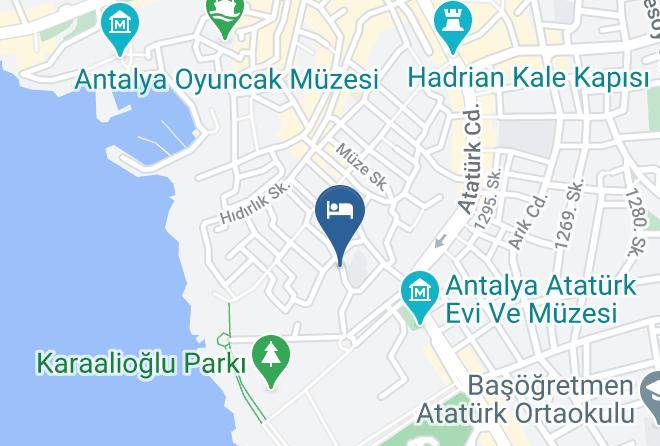 The Suite Old Town Hotel Map - Antalya - Muratpasa