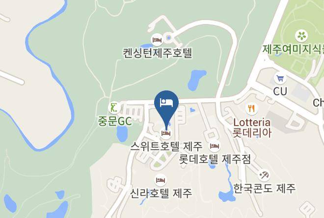 The Suites Hotel Jeju Map - Jejudo - Seogwiposi