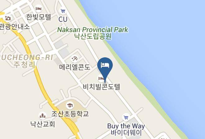 Yangyanggun - The Suites Hotel Naksan Maps