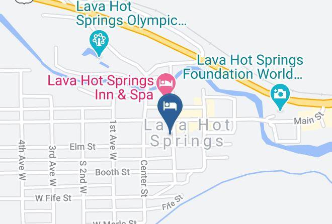 Bannock - The Suites Of Lava Hot Springs Maps