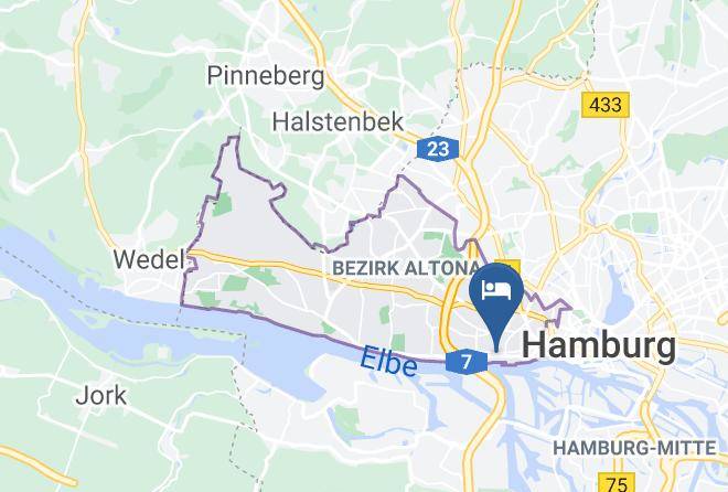 Stadt Hamburg - The Suites Hotel Rainvilleterrasse Maps