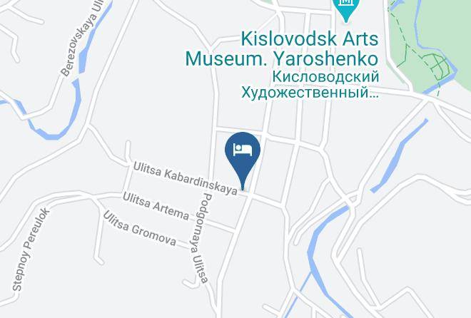 Kislovodsk - The Sultan Hotel Maps