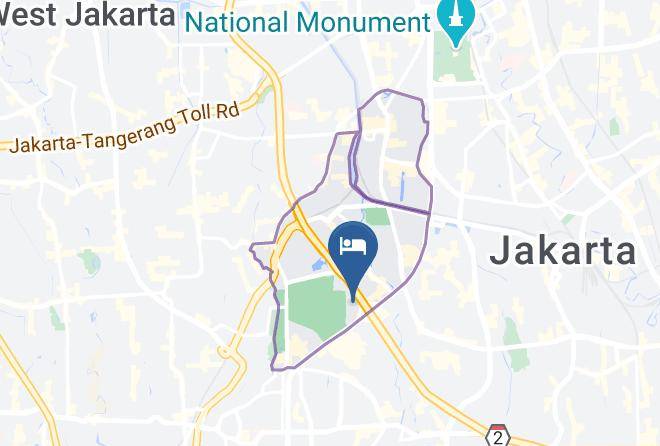 Central Jakarta - The Sultan Hotel & Residence Jakarta Maps
