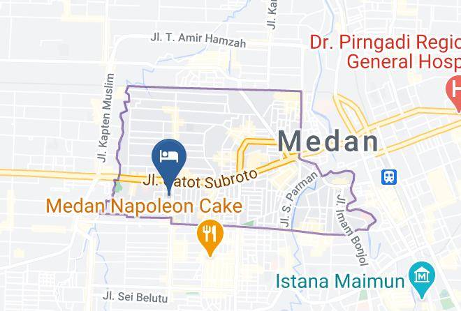Kota Medan - The Sulthan Darussalam Medan Maps