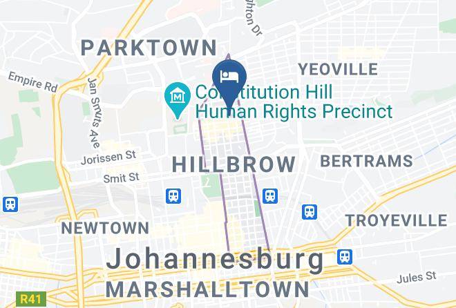 City Of Johannesburg - The Summit Club Maps