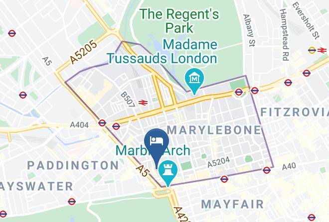 London - The Sumner Hotel Maps