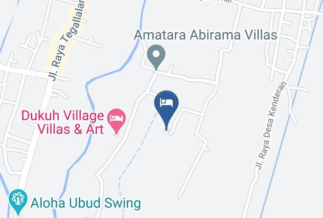 Gianyar Regency - The Sun Heaven Ubud Maps