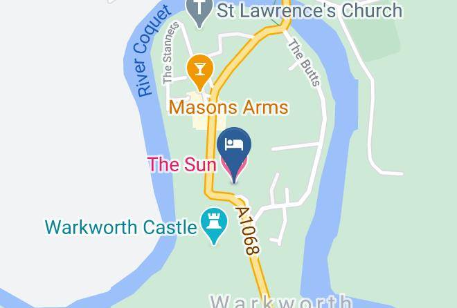 Northumberland - The Sun Hotel Maps