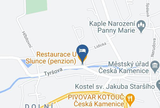 Decin - The Sun Inn Maps