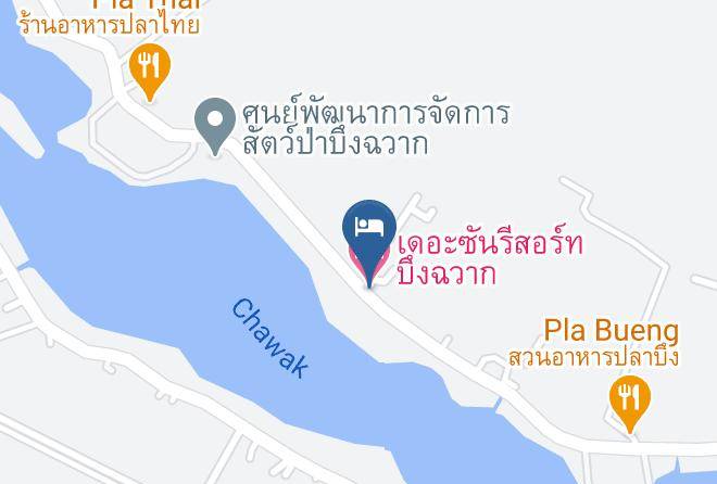 Amphoe Doem Bang Nang Buat - The Sun Resort Bueng Chawak Maps