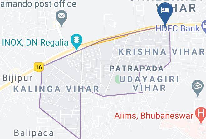 Bhubaneshwar - The Suncity Hotels In Bhubaneswar Maps