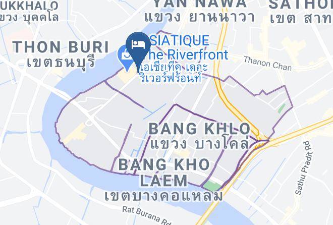 Phra Nakhon - The Sunreno Hotel Maps