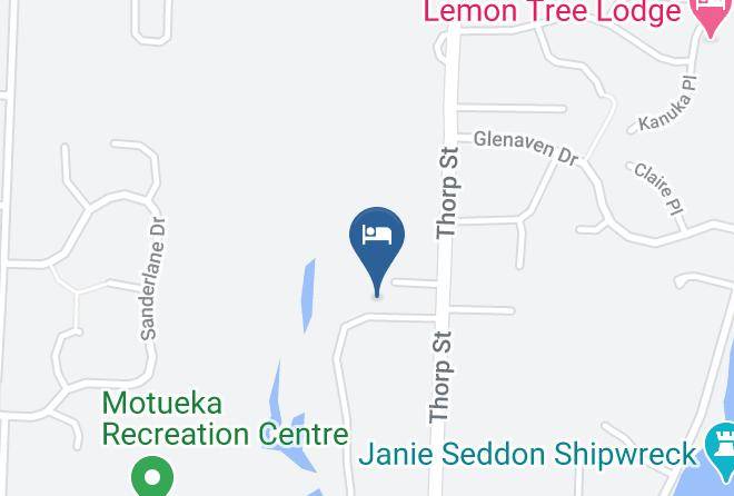 Motueka - The Sunridge B & B Maps