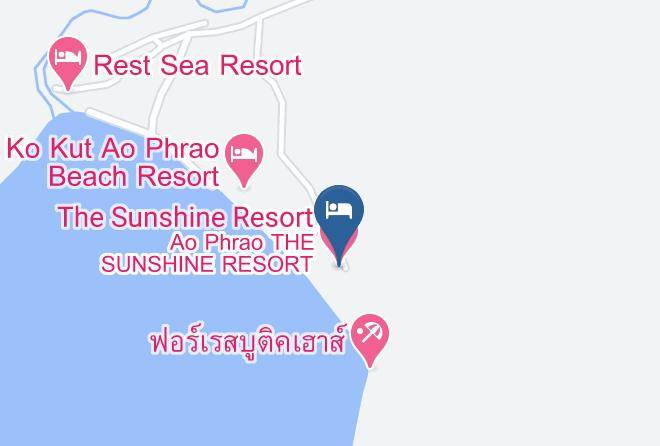 Amphoe Ko Kut - The Sunshine Resort Maps